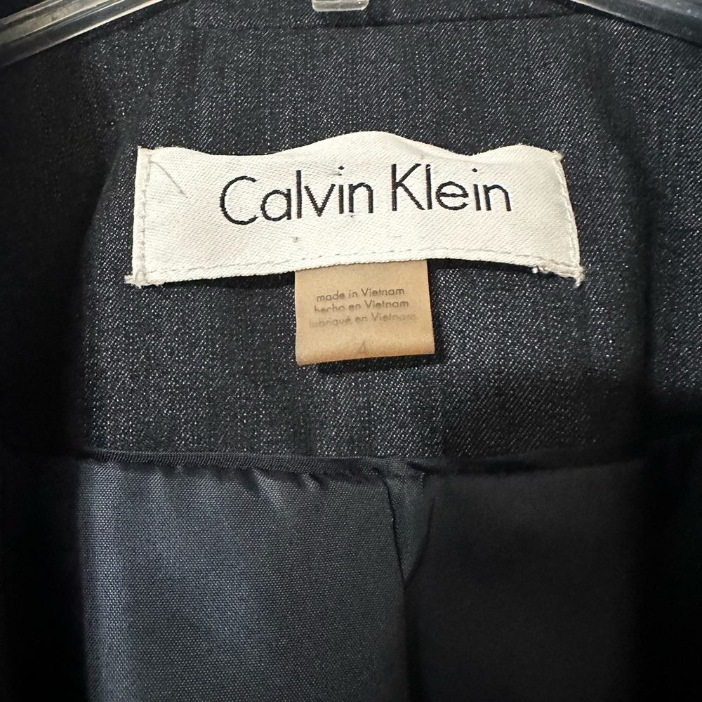 Calvin Klein Women’s Single Button Front Career Blazer - Picture 15 of 16
